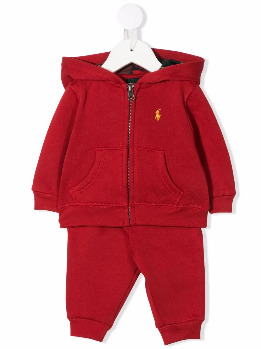 Ralph Lauren Kids Logo Embroidered Tracksuit Set Farfetch