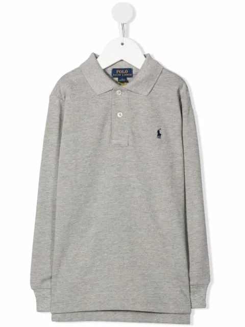 POLO RALPH LAUREN KIDS playera tipo polo con logo bordado