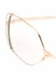 Gucci Eyewear Óculos de sol borboleta