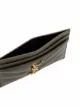 Saint Laurent Porta-cartões matelassê com monograma