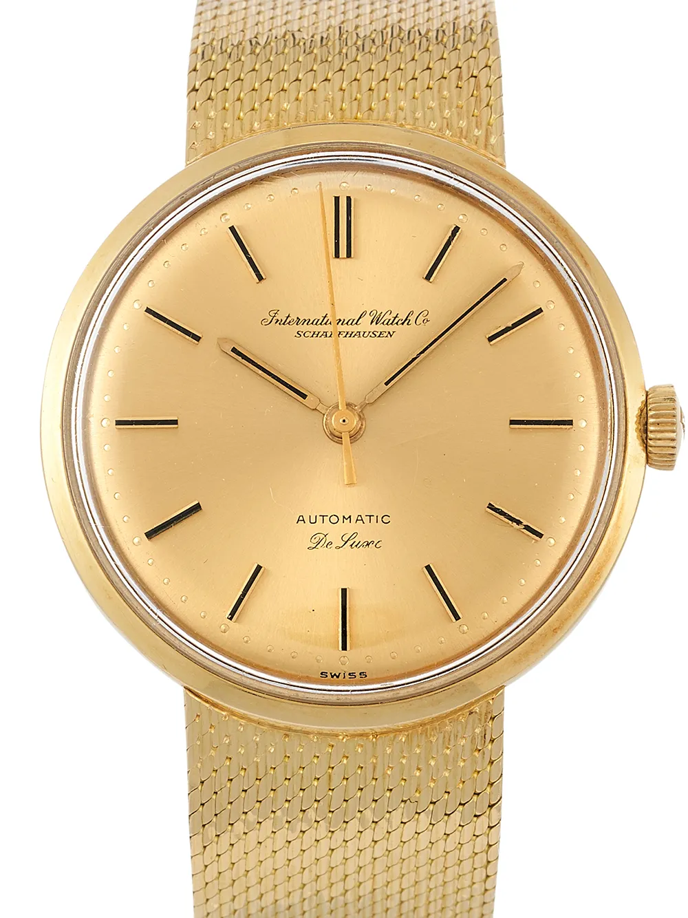 фото Iwc schaffhausen наручные часы vintage de luxe pre-owned 34 мм