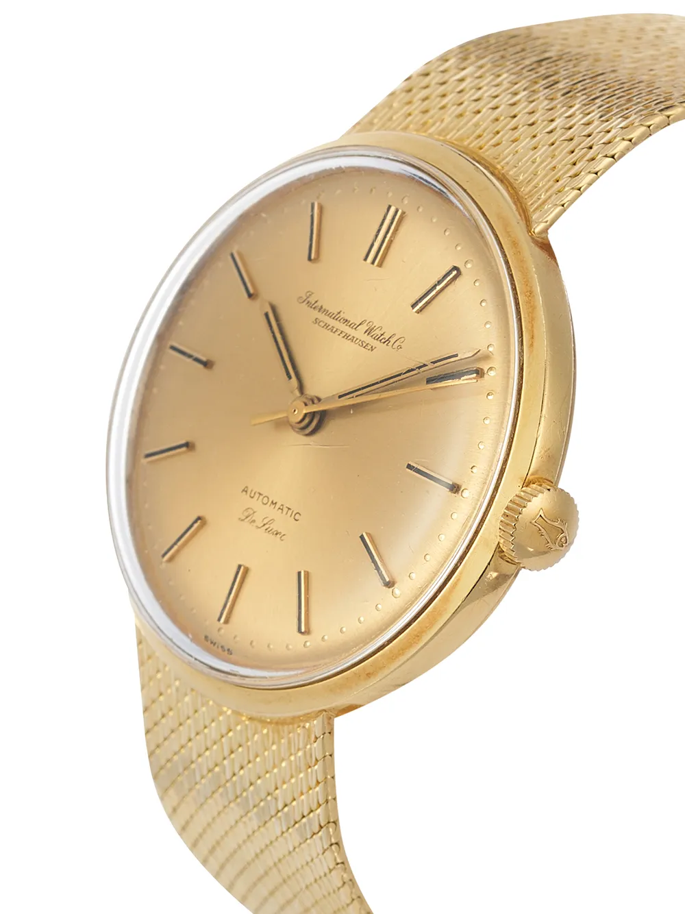 фото Iwc schaffhausen наручные часы vintage de luxe pre-owned 34 мм