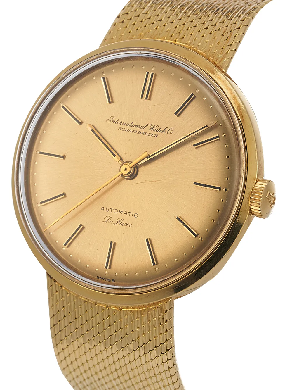 фото Iwc schaffhausen наручные часы vintage de luxe pre-owned 34 мм