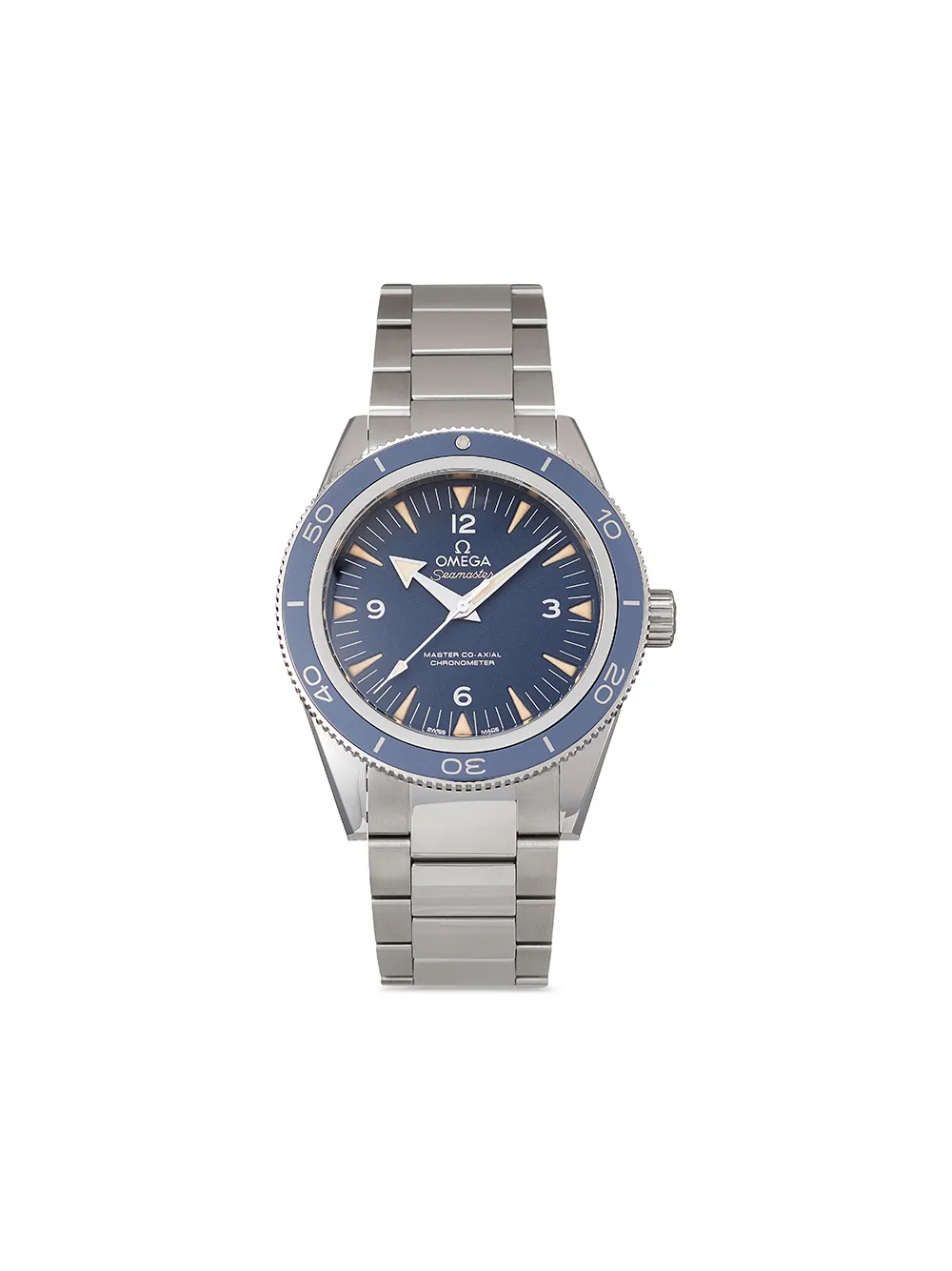 фото Omega наручные часы seamaster 300 master co-axial pre-owned 41 мм 2021-го года