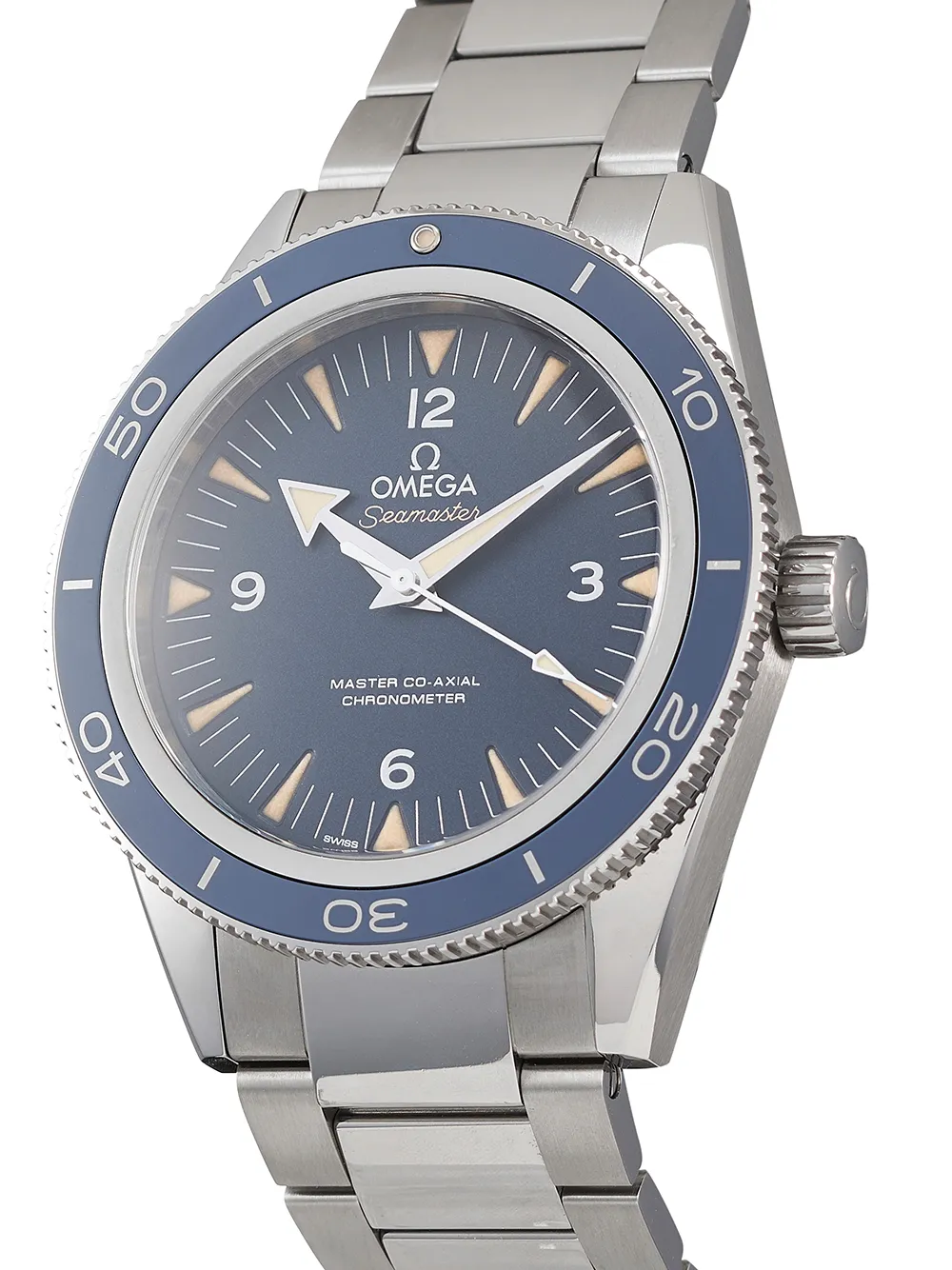 фото Omega наручные часы seamaster 300 master co-axial pre-owned 41 мм 2021-го года