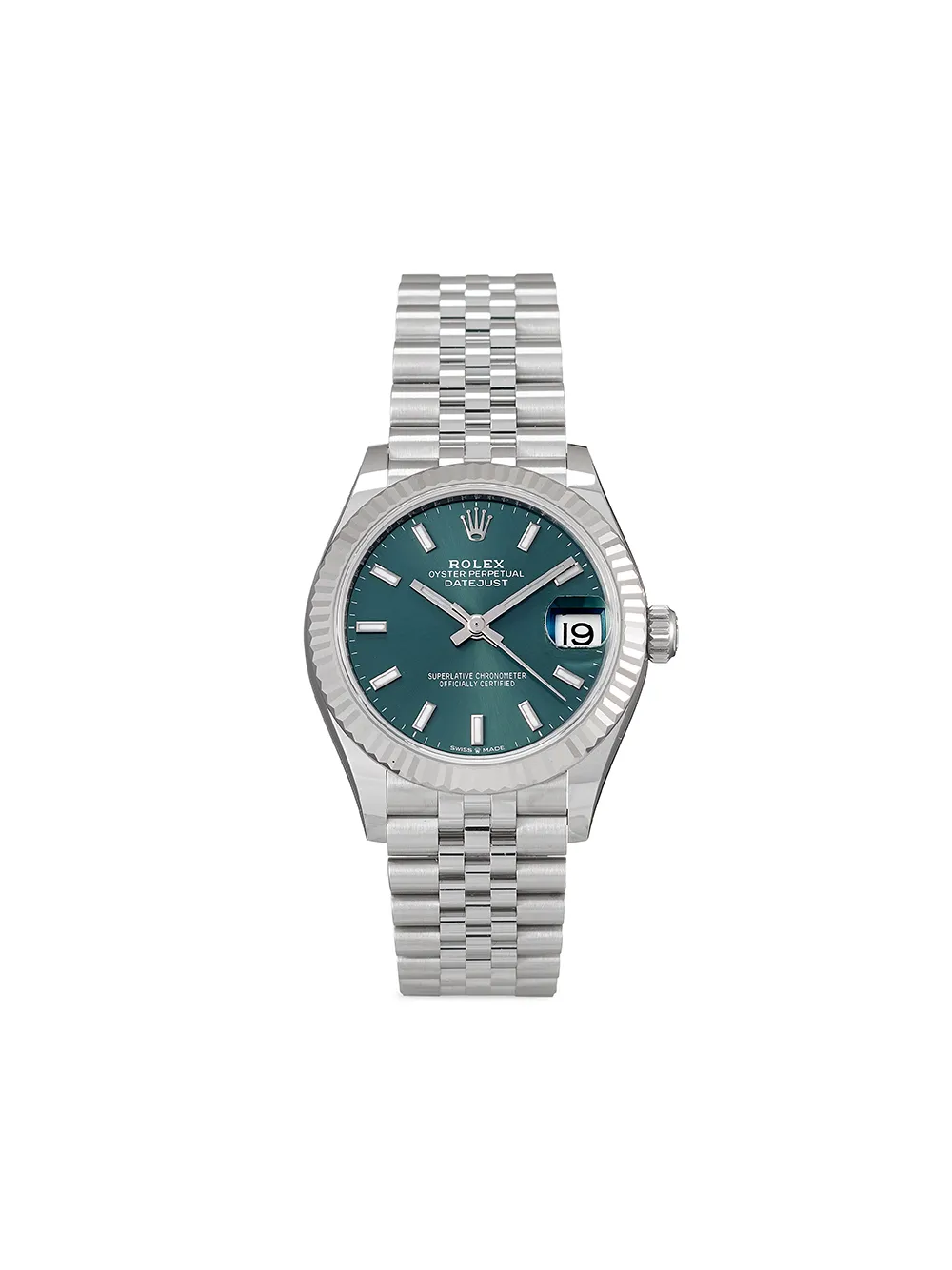 фото Rolex наручные часы datejust pre-owned 31 мм 2021-го года