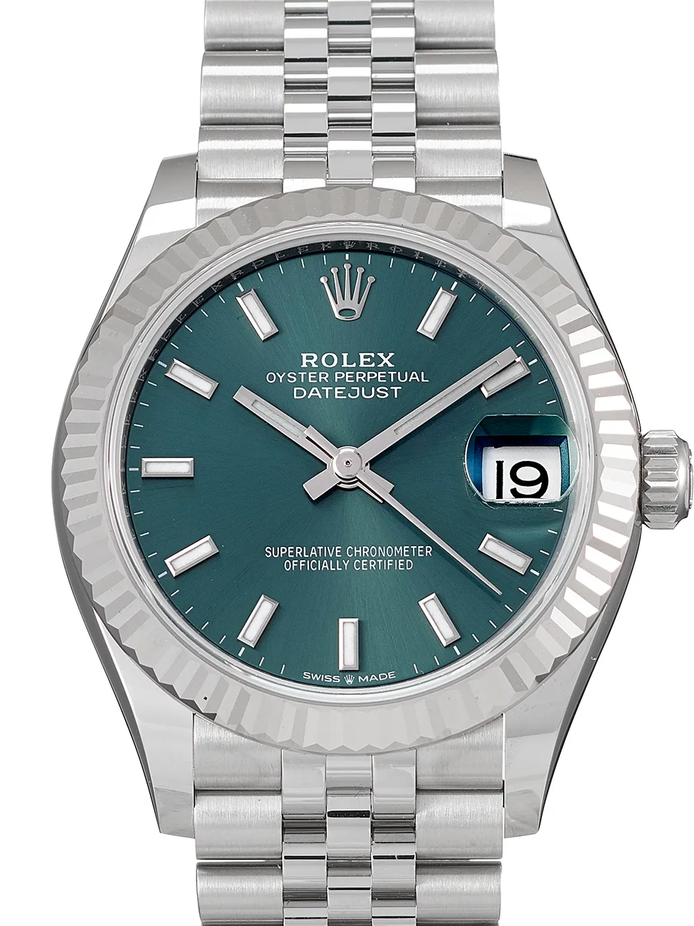 фото Rolex наручные часы datejust pre-owned 31 мм 2021-го года