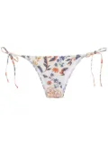 Lygia & Nanny low-rise side-tie bikini bottoms - Neutrals
