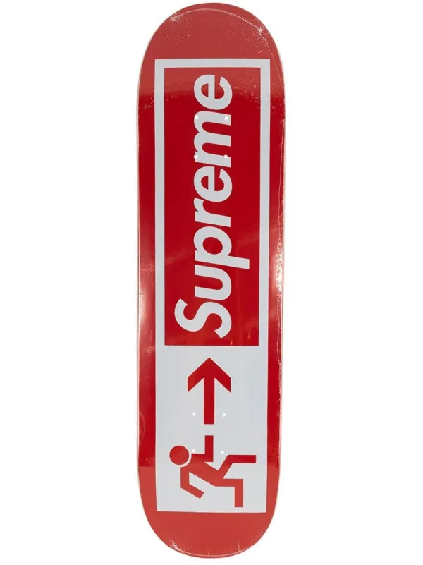 Supreme EXIT SKATE BOARD 赤 スケート RED - スケートボード