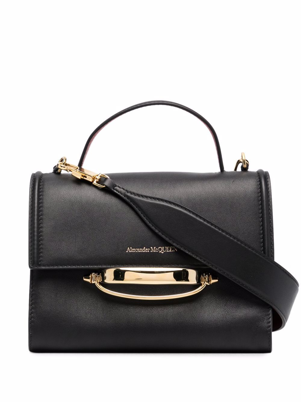 

Alexander McQueen bolsa The Story - Negro