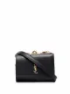 Saint Laurent mini Rider monogram-plaque bag