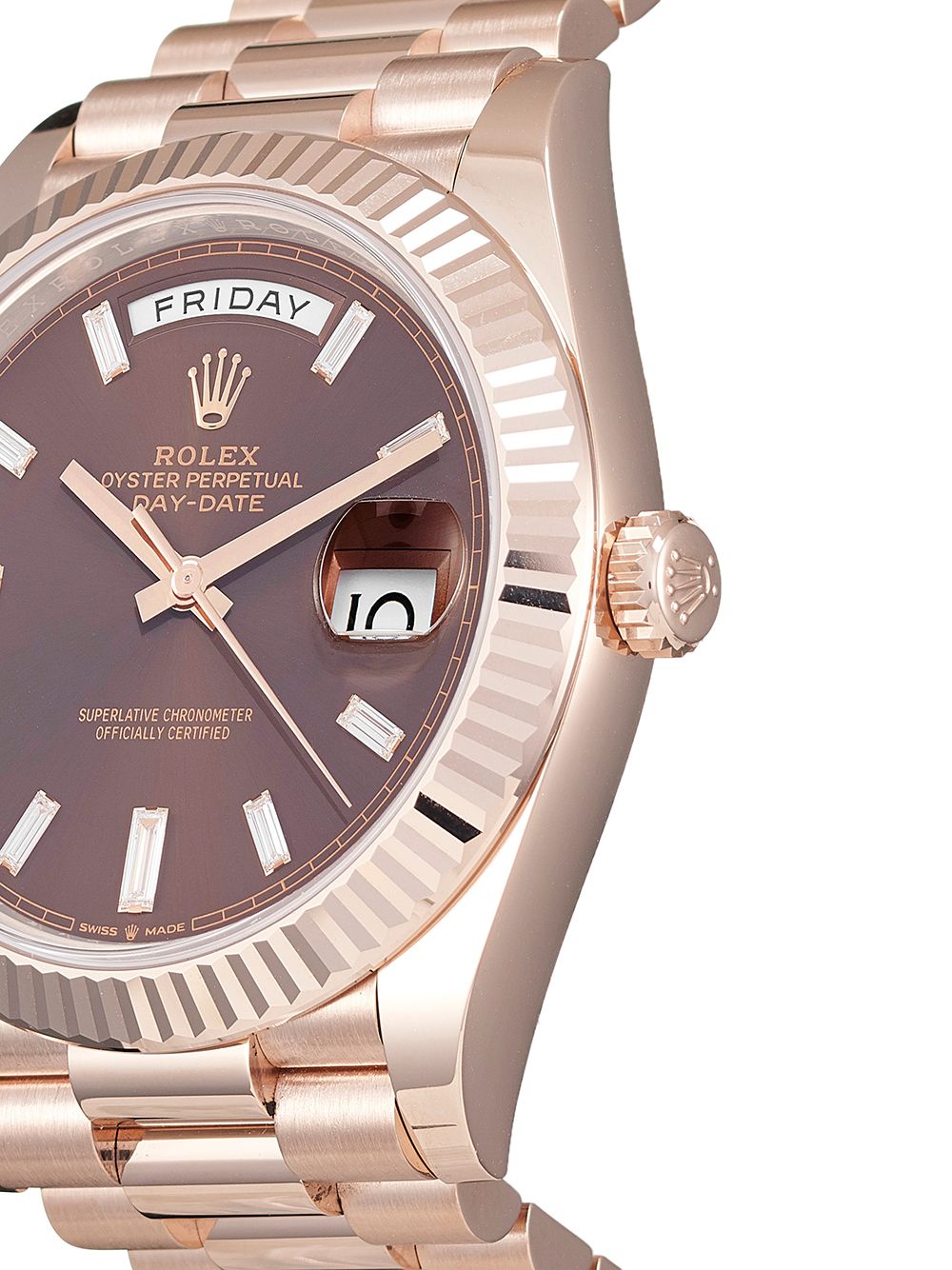 фото Rolex наручные часы day-date pre-owned 40 мм 2021-го года