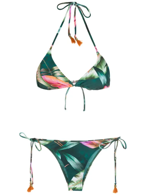 Lygia & Nanny Maya floral-print two-piece bikini