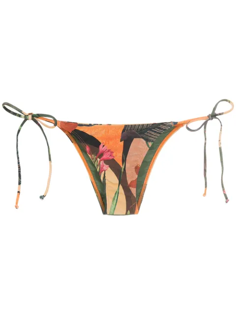 Lygia & Nanny pantalones Thai con estampado de hojas