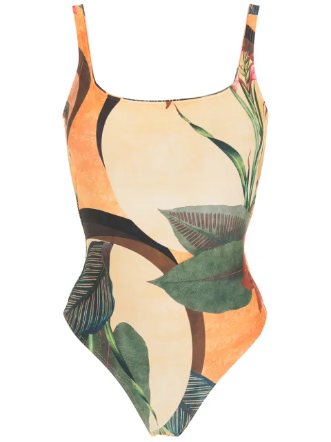 Lygia & Nanny floral print one-piece swimsuit