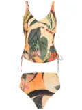 Lygia & Nanny Bruma Estampado tankini - Yellow