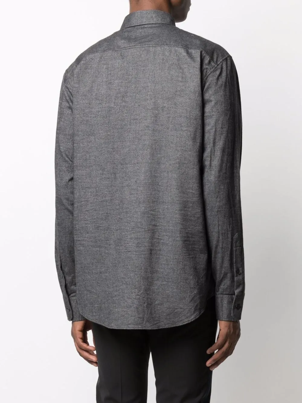 DSQUARED2 TWILL BUTTON FRONT SHIRT