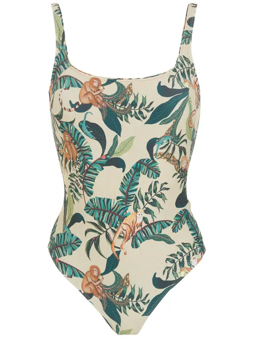 Maillot de bain Hapuna à imprimé feuillage - Lygia & Nanny - Modalova