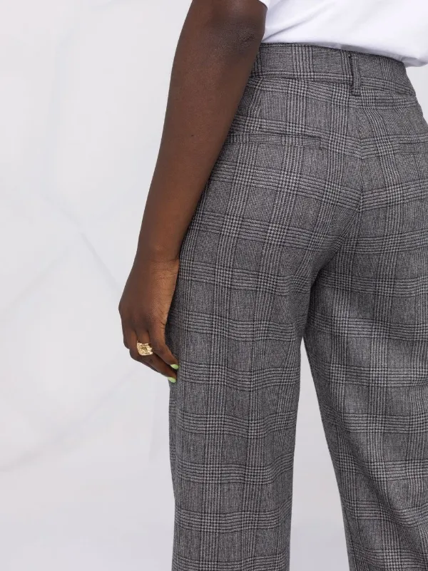 A.P.C. Cece Checked Straight Suit 