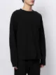 James Perse crew-neck fitted top