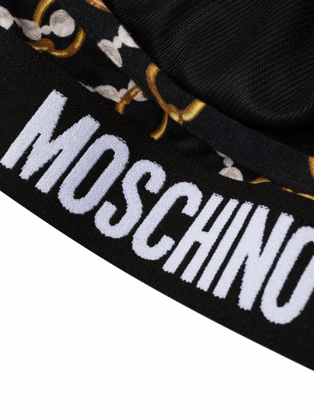 фото Moschino бюстгальтер с принтом