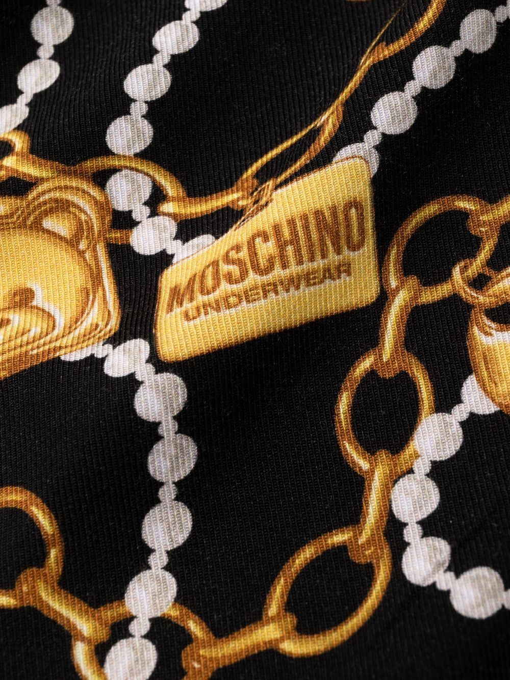 фото Moschino ночная рубашка с принтом