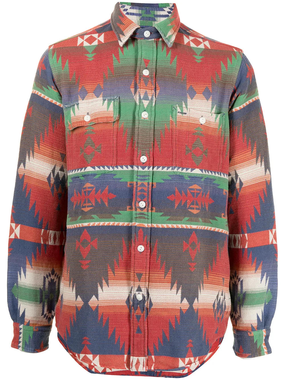 Polo Ralph Lauren Jacquard long-sleeve Shirt - Farfetch