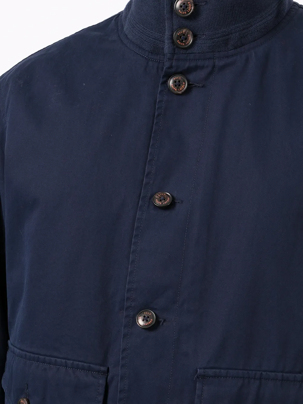 фото Polo ralph lauren бомбер на пуговицах