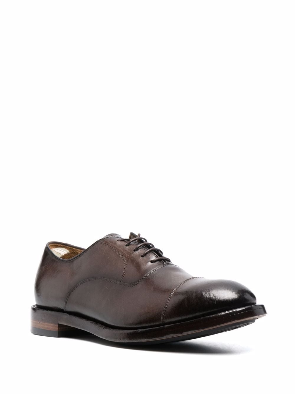 Officine Creative Oxford leren veterschoenen - Bruin