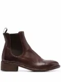 Officine Creative leather Chelsea boots - Brown