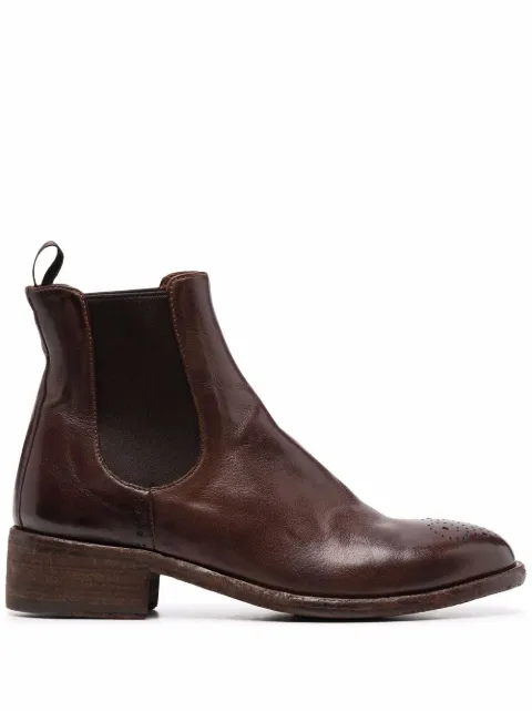 Officine Creative botas chelsea con paneles laterales