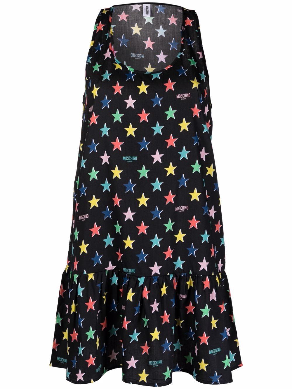 фото Moschino пляжное платье с принтом