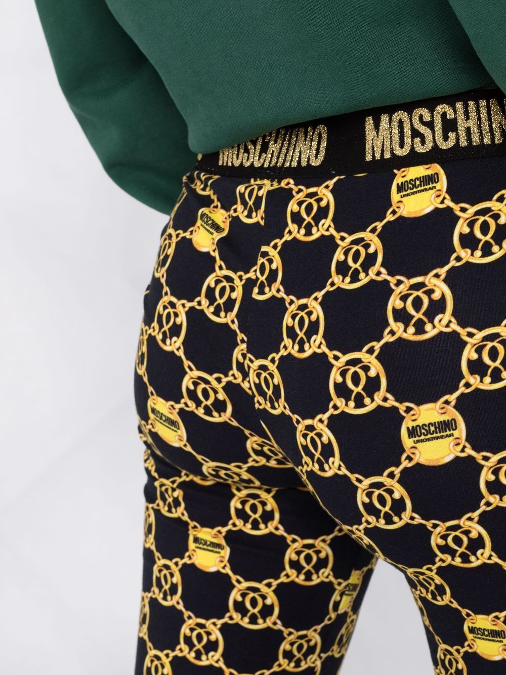 фото Moschino легинсы с принтом