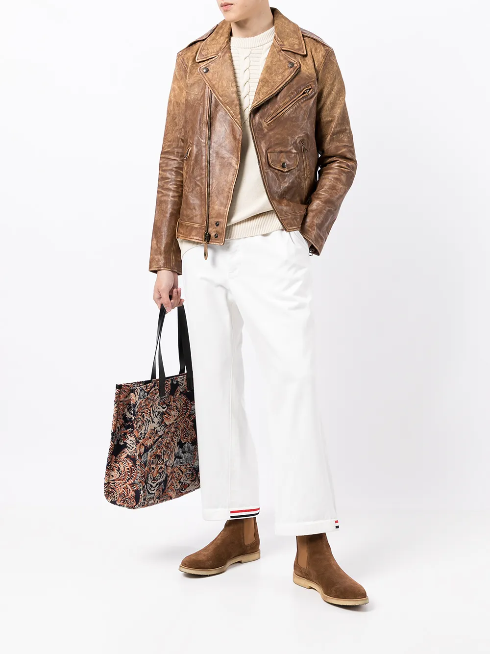 фото Polo ralph lauren байкерская куртка