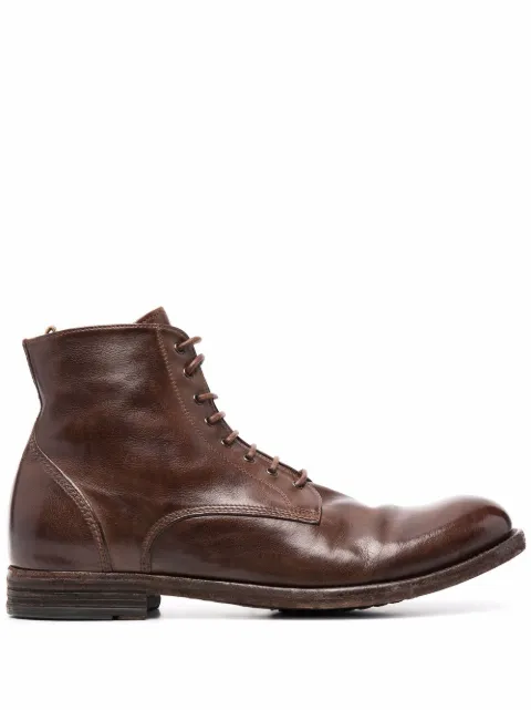 Officine Creative bottines Journal à lacets