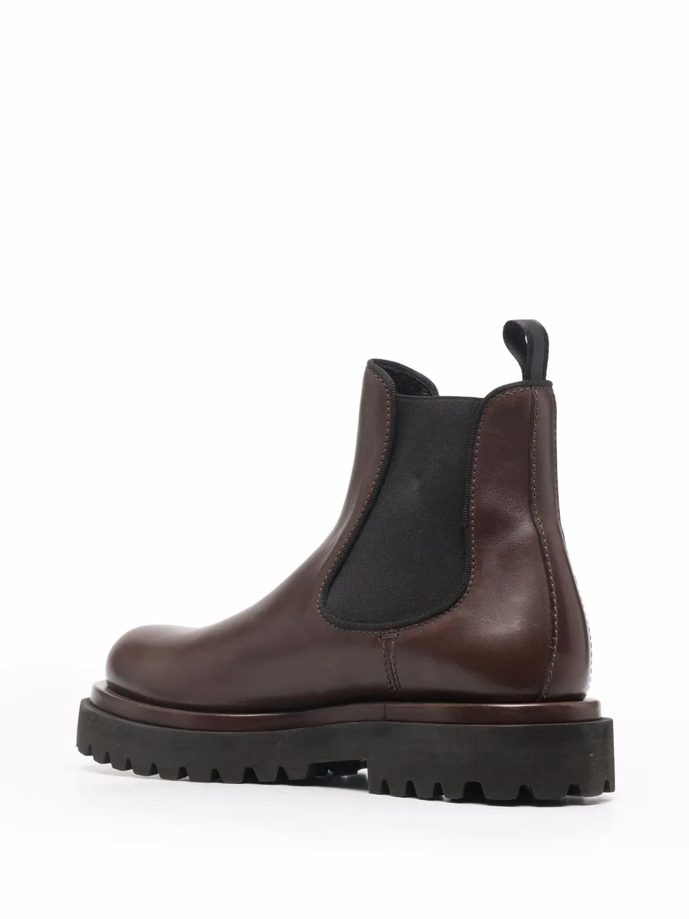 Shop Officine Creative Wisal 006 Leather Boots In Braun