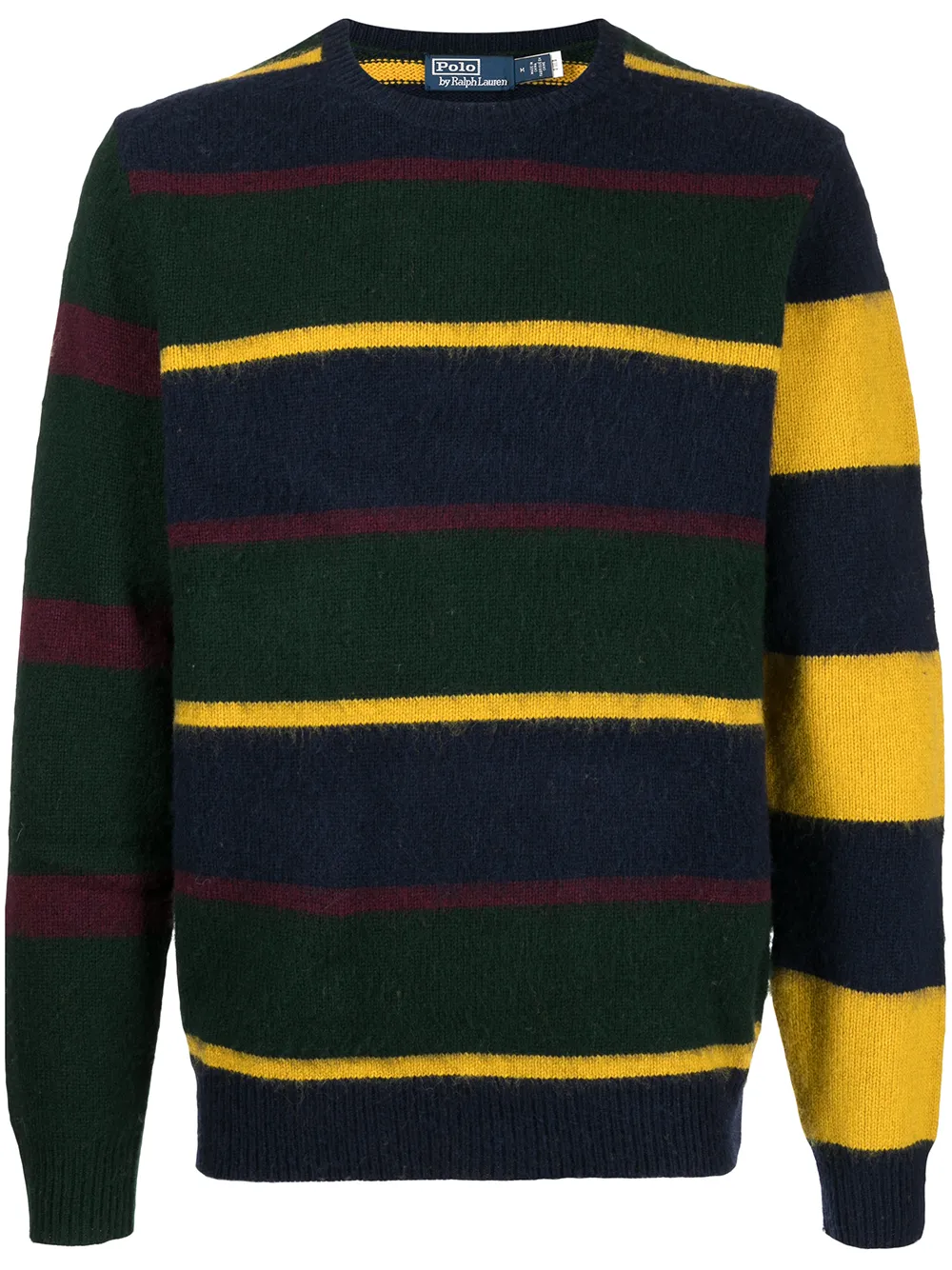

Polo Ralph Lauren suéter tejido con motivo de rayas - Azul
