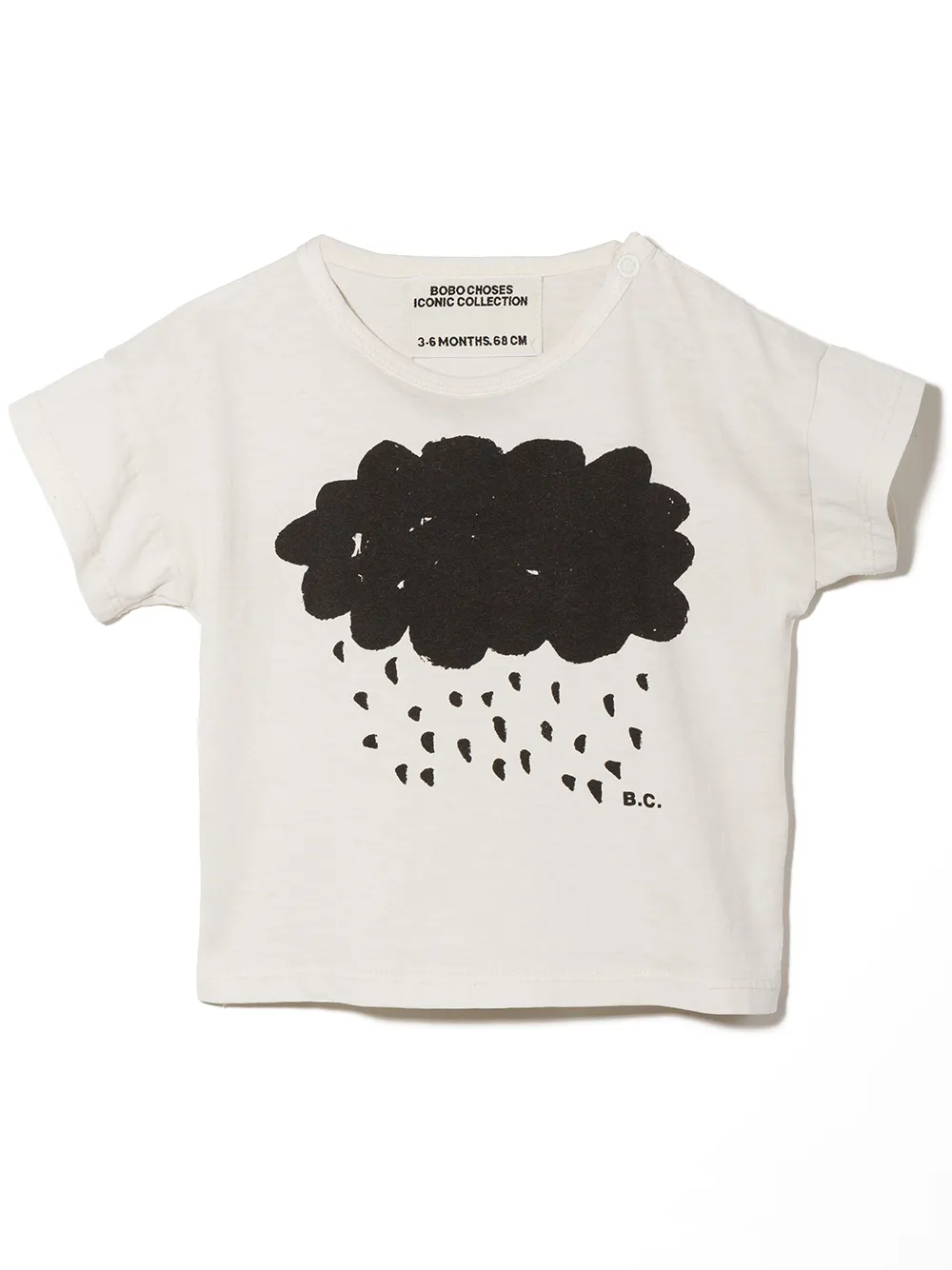 

Bobo Choses playera con nubes estampadas - Amarillo