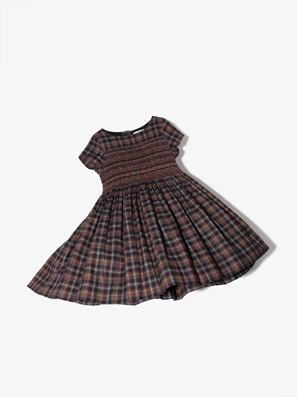 Image 2 of Bonpoint BONPOINT GIRL DUCHESSE DRS SMK SS CHK PR