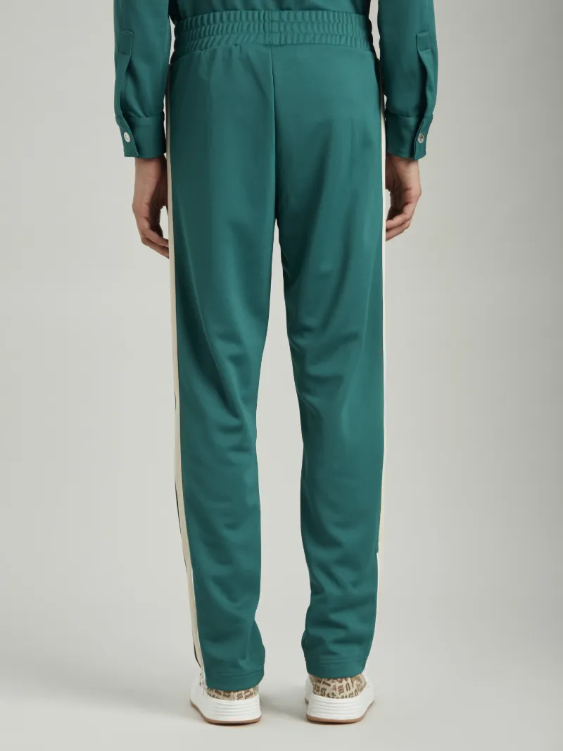 GREEN TRACK PANTS Palm Angels® Official