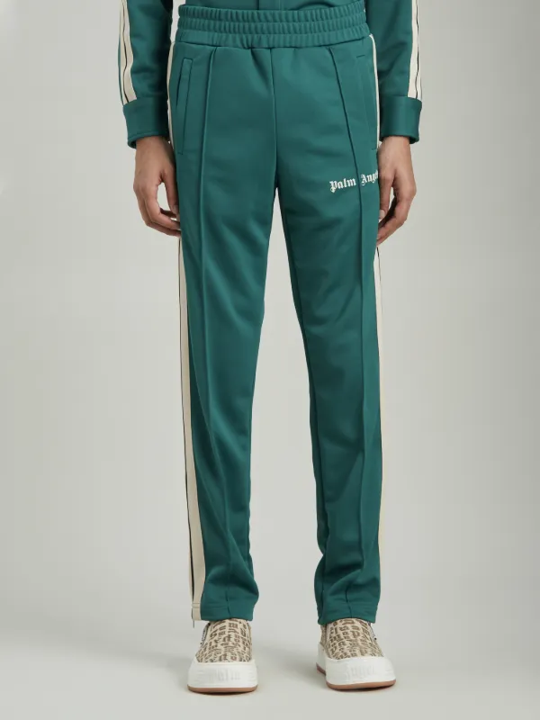 GREEN TRACK PANTS Palm Angels® Official