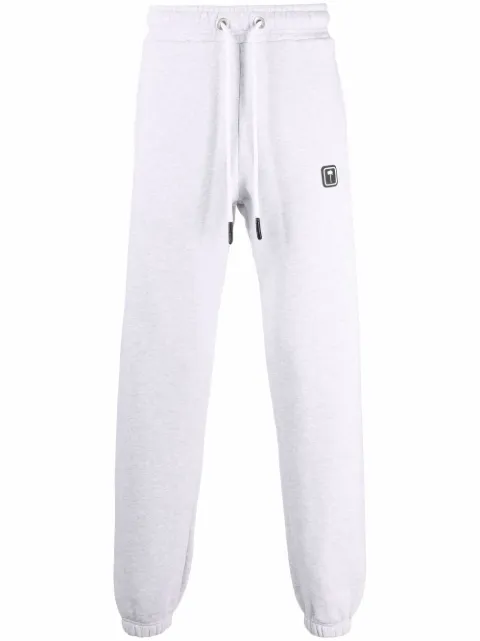 Palm Angels спортивные брюки с кулиской и нашивкой-логотипом