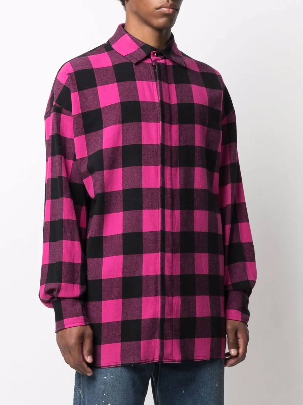  Palm Angels Hemd Mit Logo   Rosa 