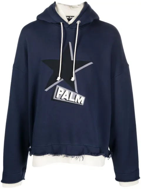 Palm Angels hoodie con doble capa