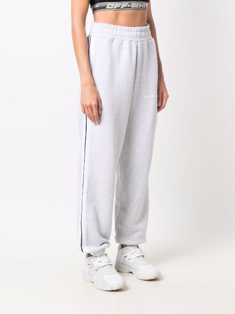 palm angels grey track pants