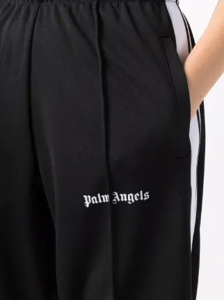 CROPPED TRACK PANTS BLACK WHIT展示图