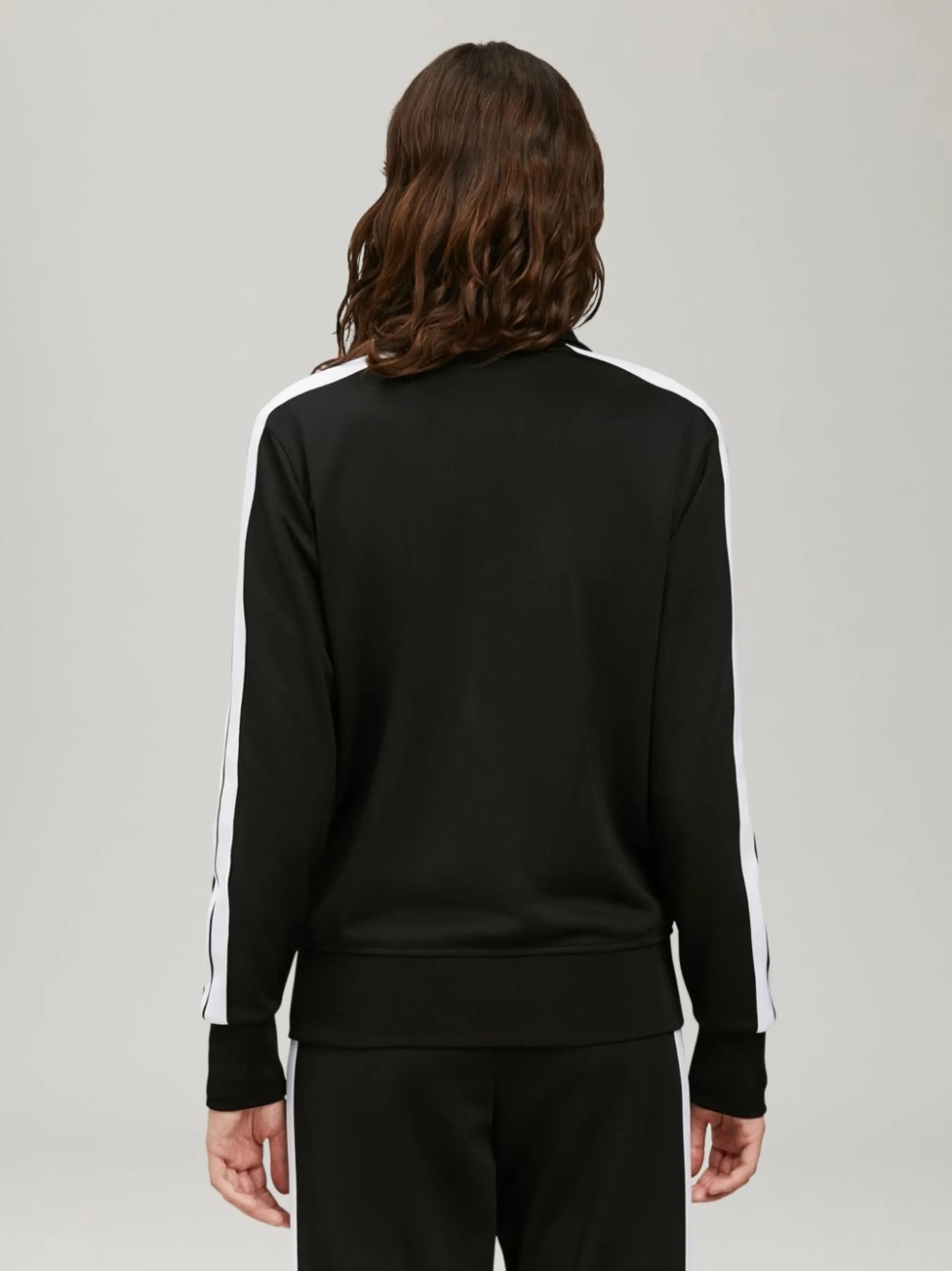 BLACK TRACK JACKET Palm Angels® Official