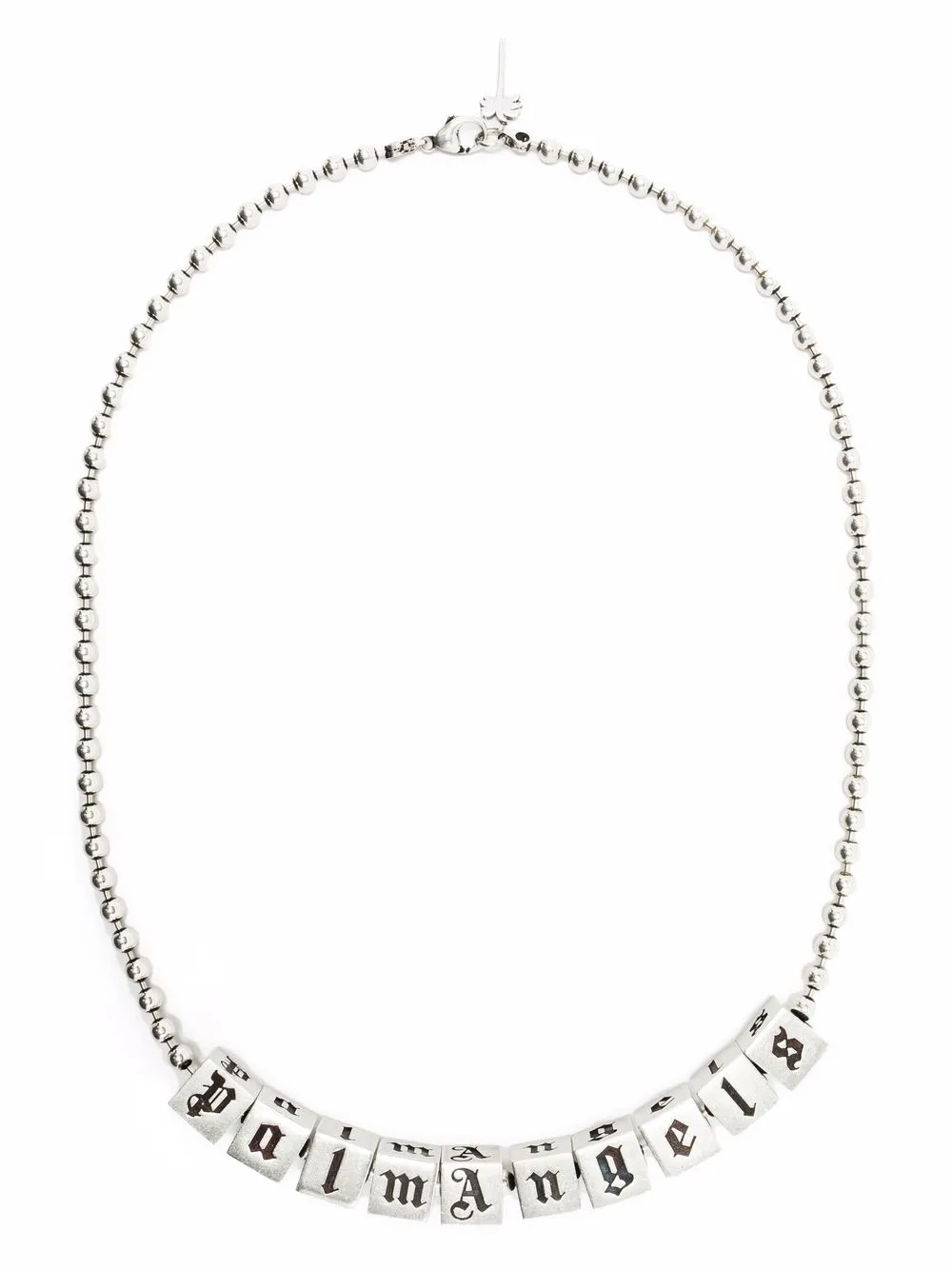 

Palm Angels dice logo necklace - Silver