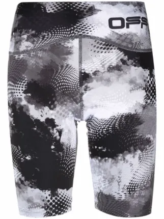 Off-White Active tie-dye Print Cycling Shorts - Farfetch