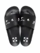 Off-White logo-print slides